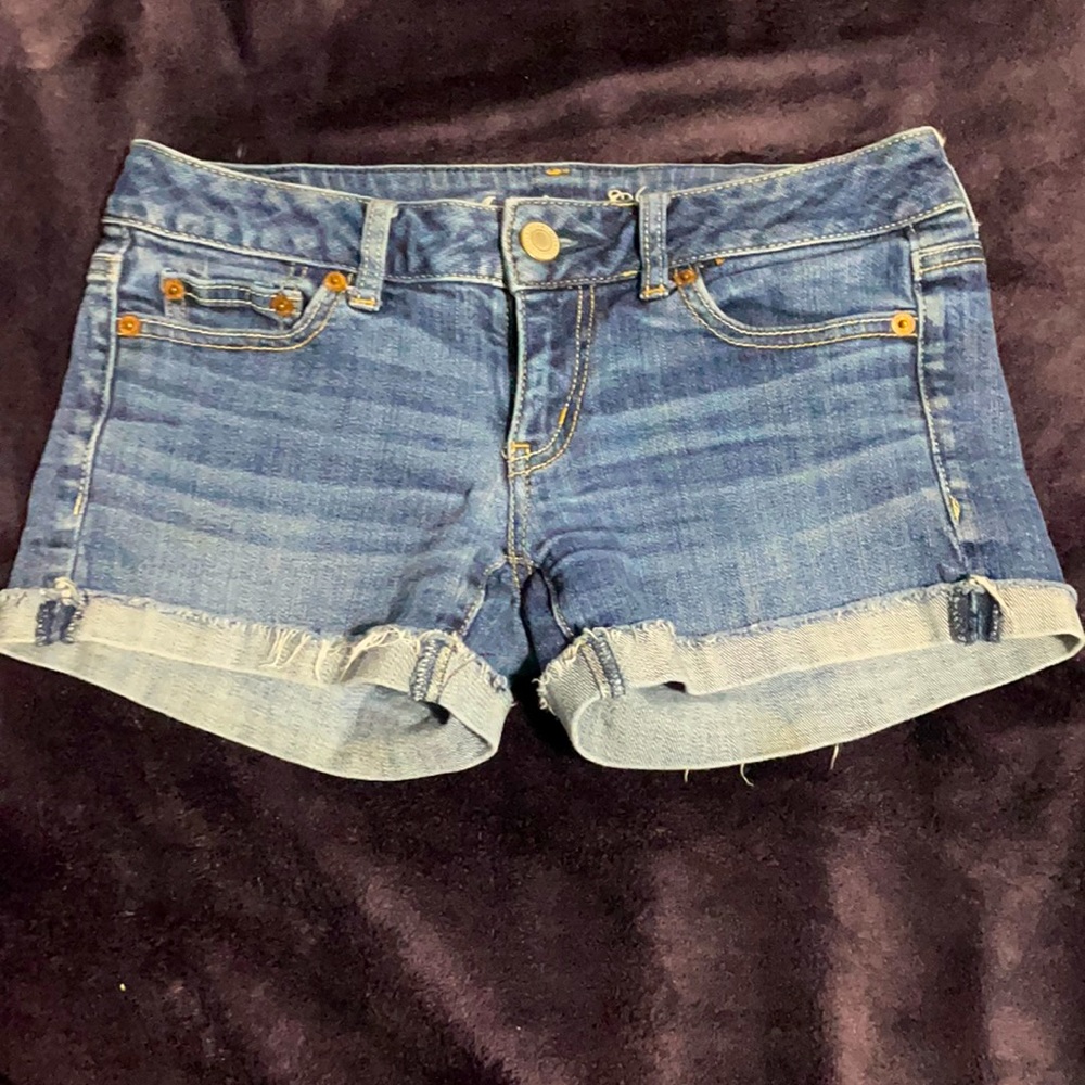 American eagle denim shorts